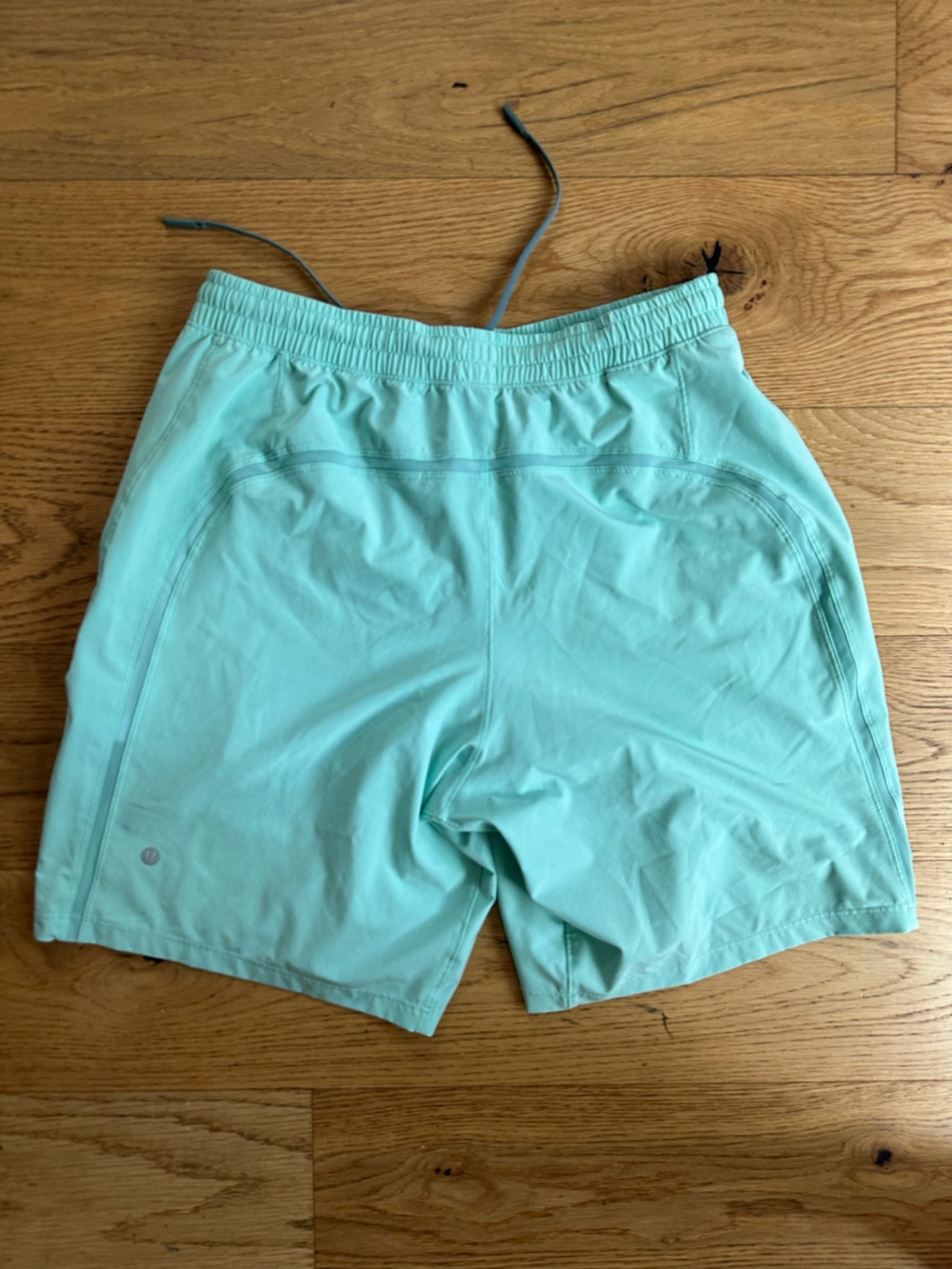 lululemon Pace Breaker Arctic Green Mint Shorts